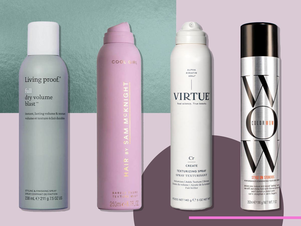 Best texturising hair sprays 2022 For voluminous and tousled locks